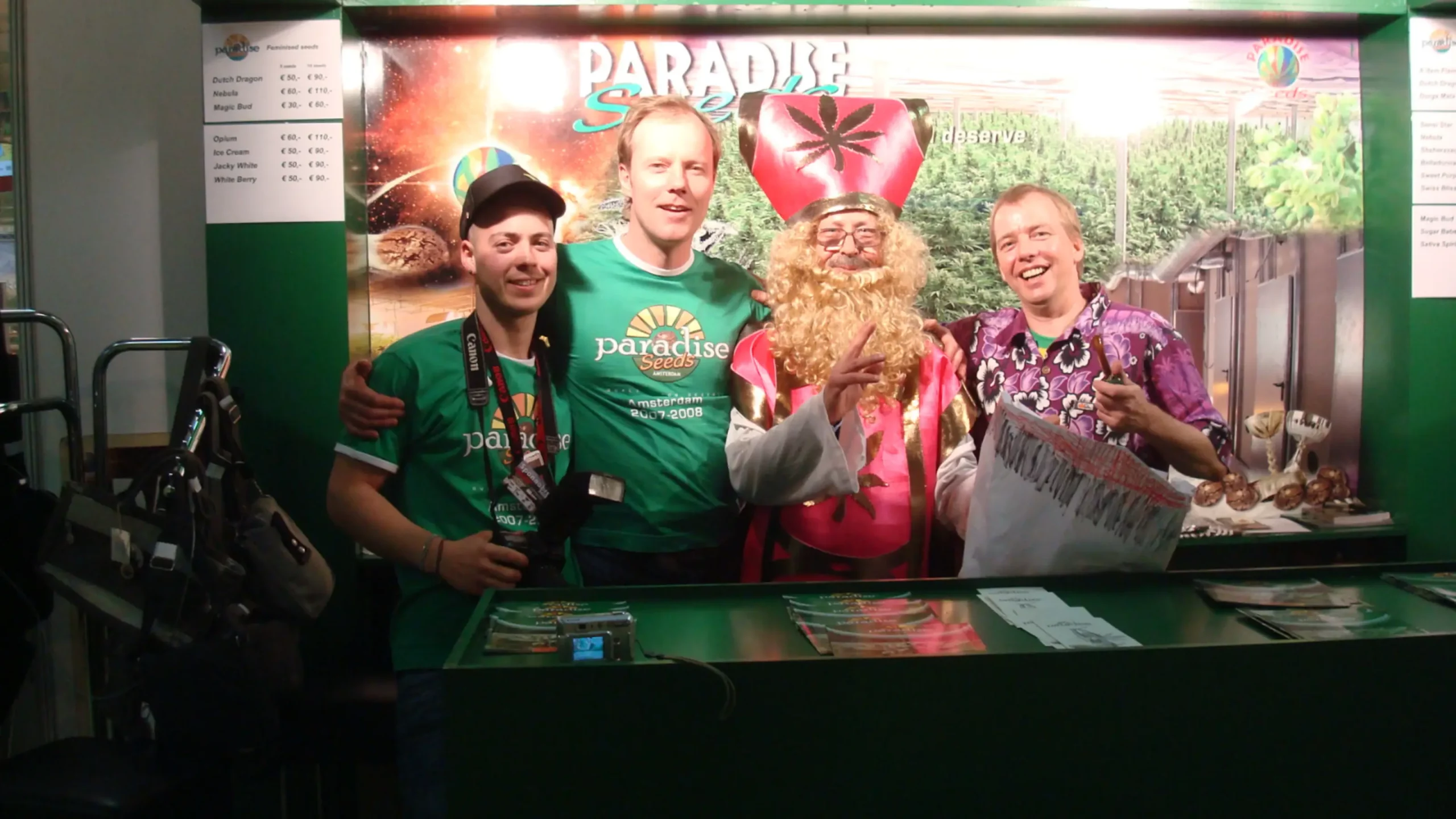 Team Paradise 2008website scaled | 🥇 Paradise Seeds | Cannabis Seeds Bank, Finest Quality, Original Genetics