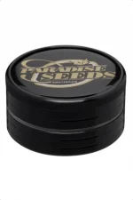 Grinder 38mm 2-piece Paradise Seeds - Black Logo cannabis seeds