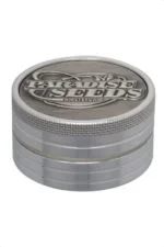 Grinder 38mm 2-piece Paradise Seeds - Silver Logo cannabis seeds